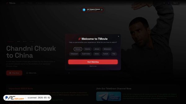 tmovie.in screenshot