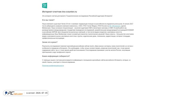 tns-counter.ru screenshot