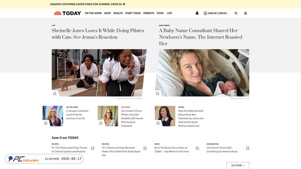 today.com screenshot