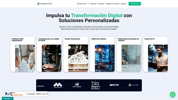 Captura de todosistemassti.co
