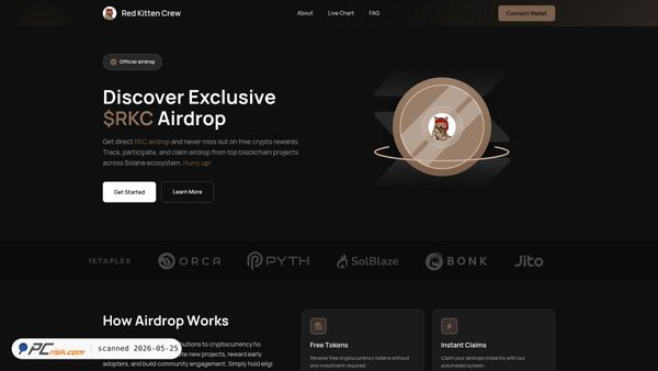 tokendisbursement.xyz screenshot
