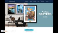 Screenshot di tombakerart.com