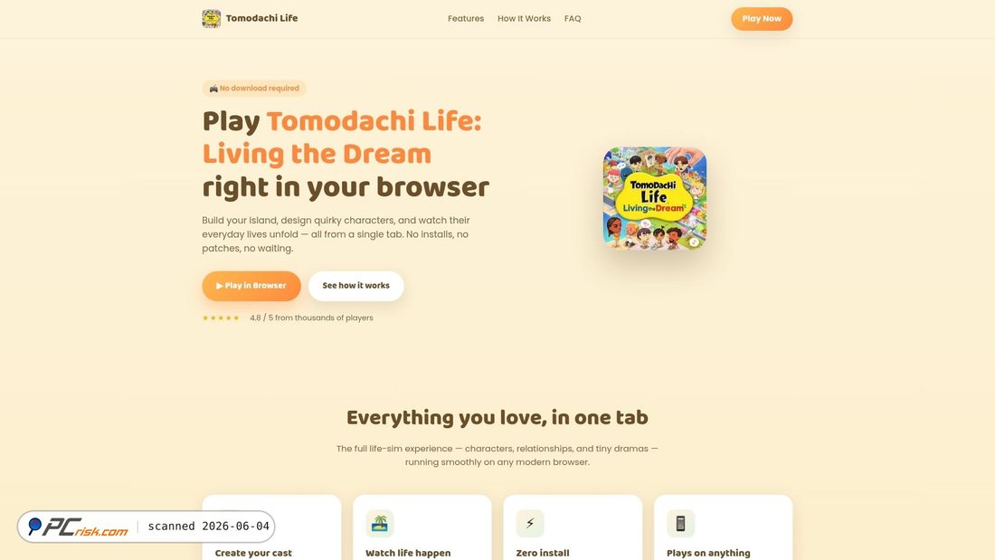 Zrzut ekranu tomoez.com