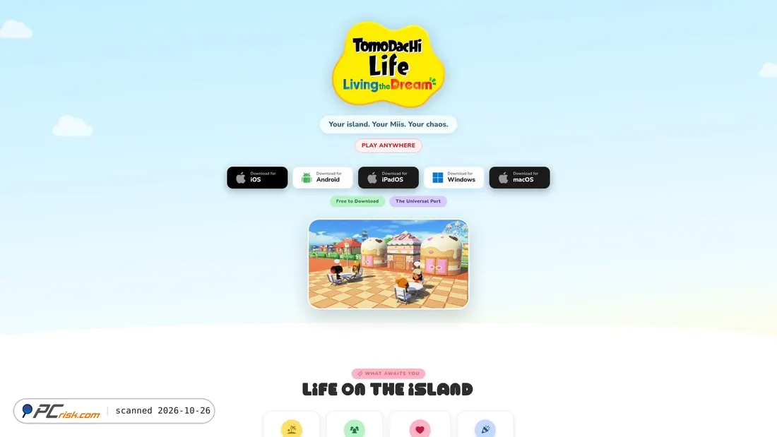 Captura de pantalla de tomoguide.com