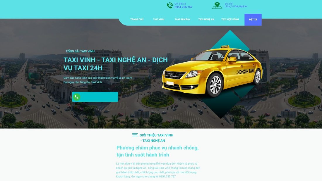 Captura de ecrã de tongdaitaxivinh.com