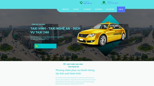 Captura de ecrã de tongdaitaxivinh.com