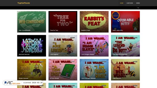 topcartoons.tv screenshot