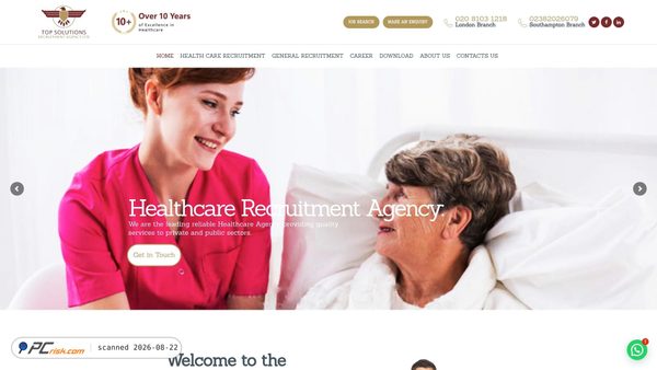 topsolutionsrecruitment.co.uk Screenshot