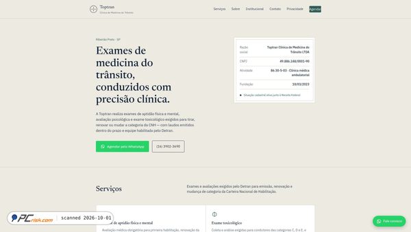 toptrancom.com screenshot