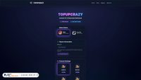 topupcrazy.com screenshot
