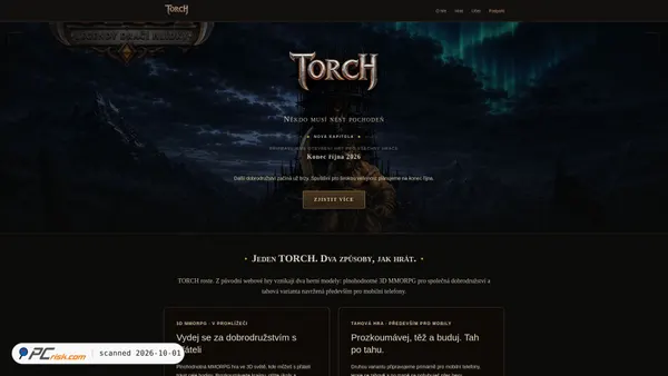 torch.cz screenshot