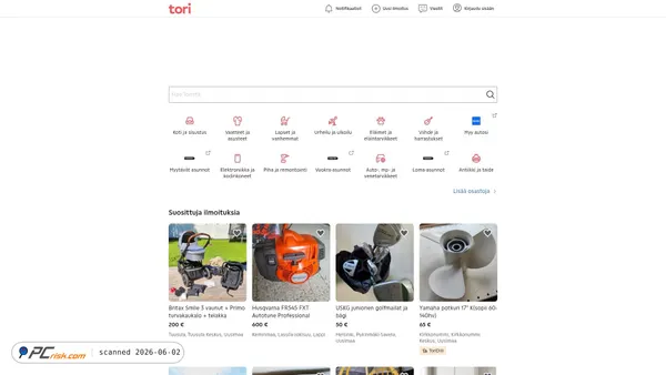 tori.fi screenshot