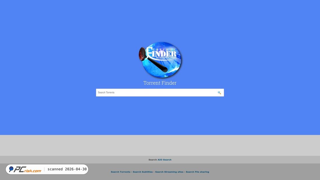 Screenshot of torrent-finder.info