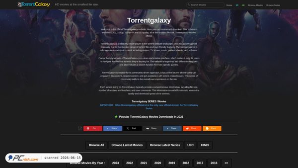 torrentgalaxy-official.is screenshot