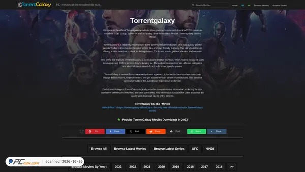 torrentgalaxy-official.is screenshot