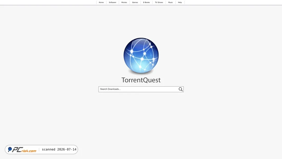 Screenshot of torrentquest.com