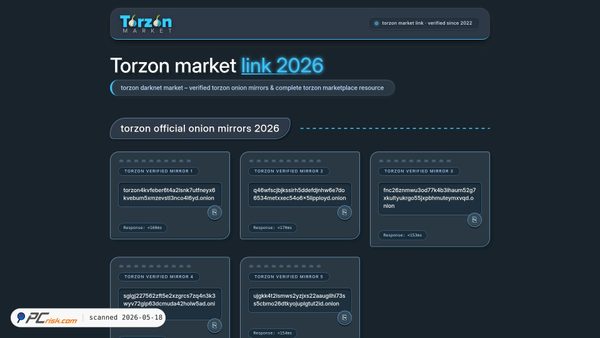 torzon-market.club screenshot
