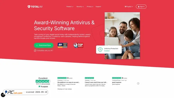 totalav.com. screenshot