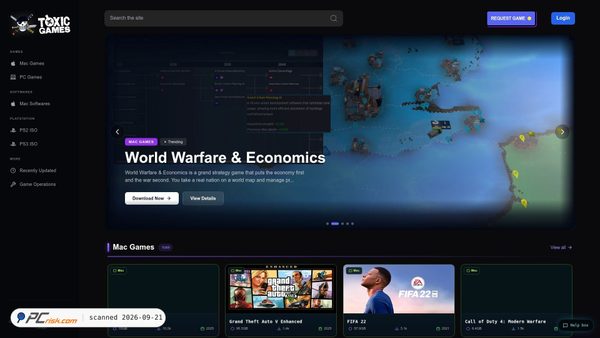 toxicgame.net screenshot