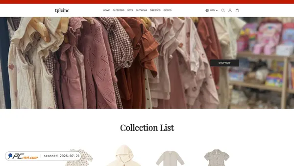 tplcinc.com screenshot