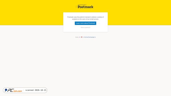 Screenshot van track.pstmrk.it