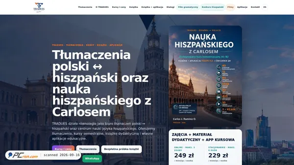 tradues.pl screenshot