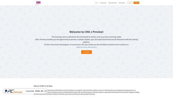 train.cma-in-a-box.com screenshot
