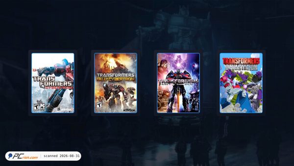 Captura de transformers.games
