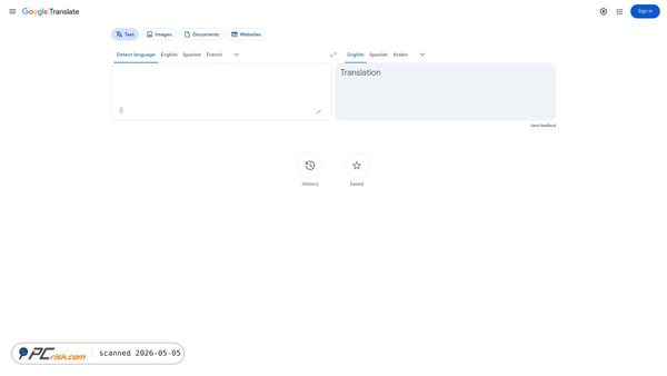 translate.google.com screenshot