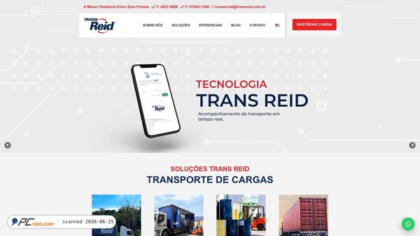transreid.com.br screenshot