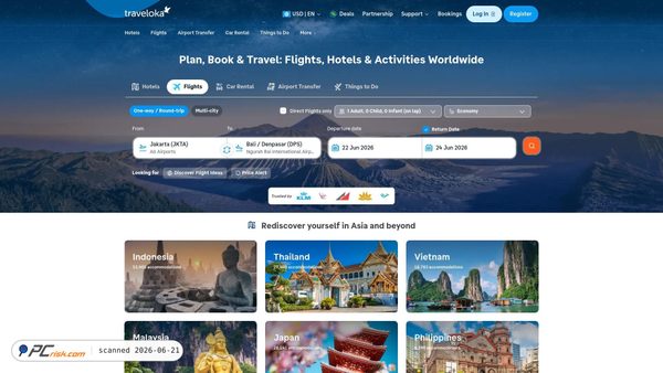 traveloka.com screenshot