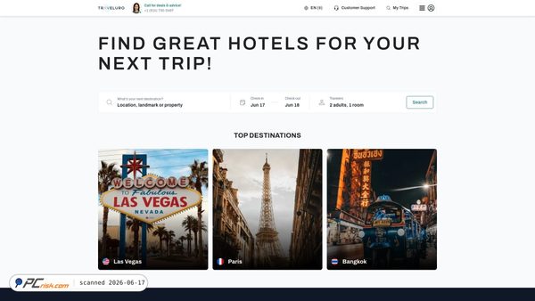 traveluro.com screenshot