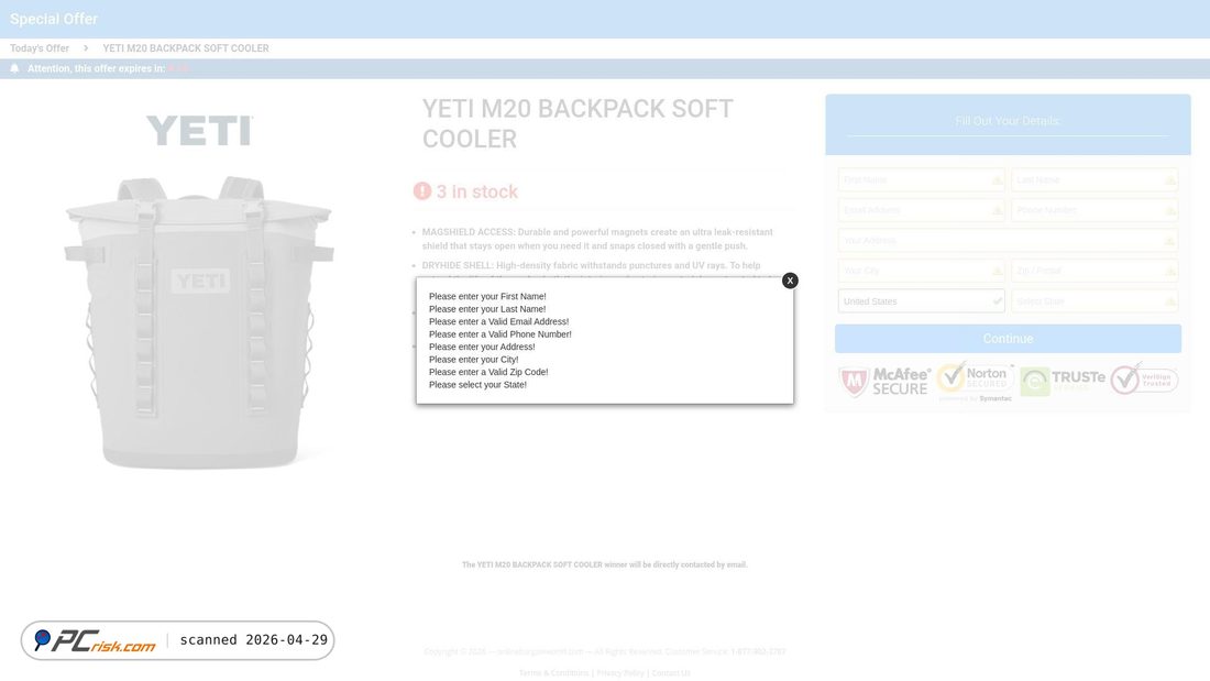 Zrzut ekranu trendhuntershop.com