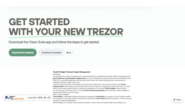 trezar-bridge.square.site screenshot