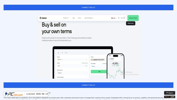 trezoapp-page.zapier.app screenshot