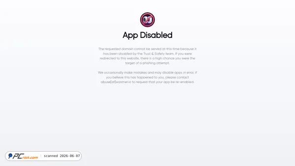 trezorsuites-io.wasmer.app screenshot