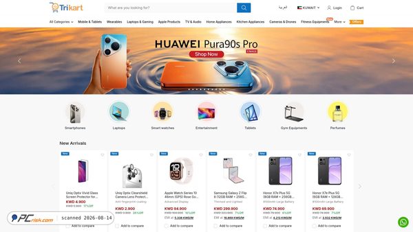 trikart.com screenshot