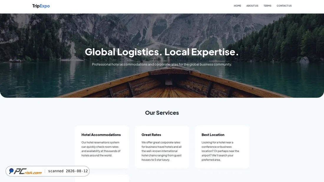 Screenshot of tripexpo.org