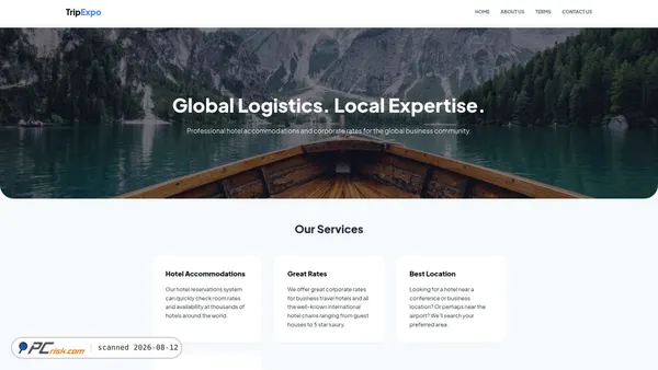 tripexpo.org screenshot