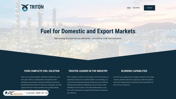 tritontrading.com screenshot