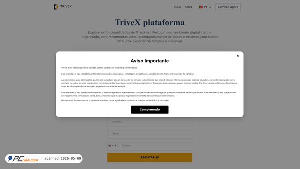 trivex-pt.live screenshot
