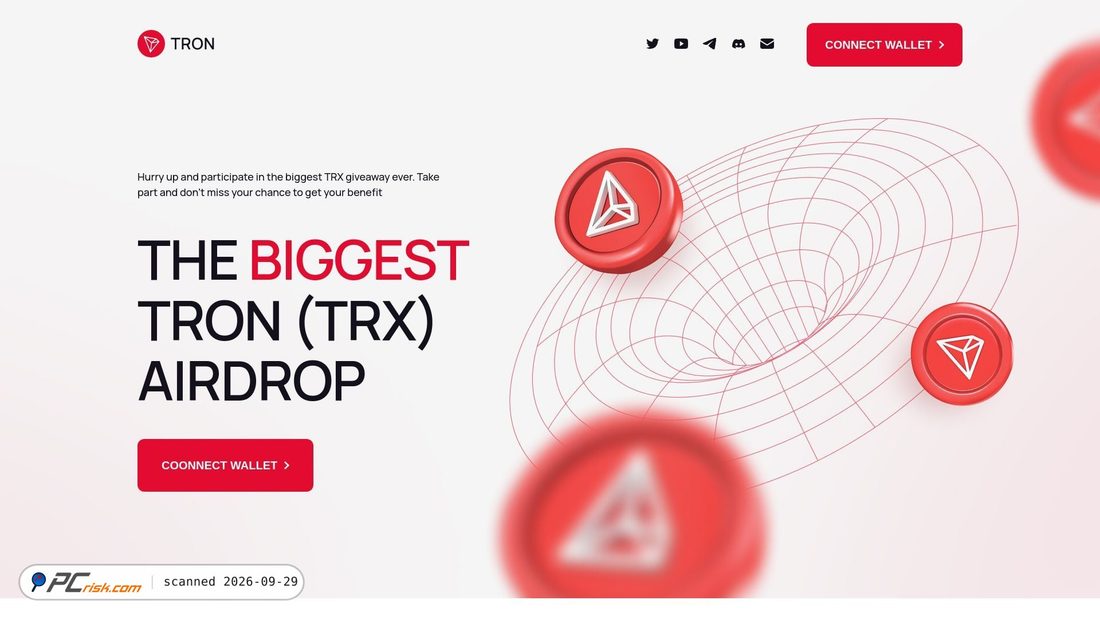 Captura de ecrã de tron-foundation.com