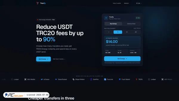 tronifygas.com screenshot