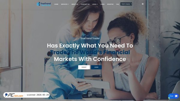 truetrendtrader.com screenshot