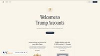 trumpaccount.com Screenshot