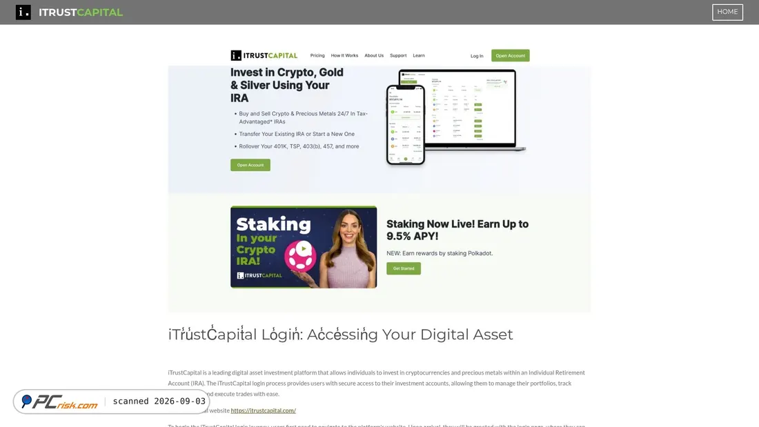 Screenshot van trustcapitallogini.webador.com