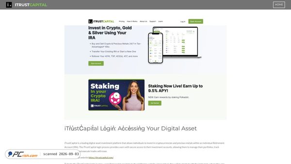 Screenshot di trustcapitallogini.webador.com