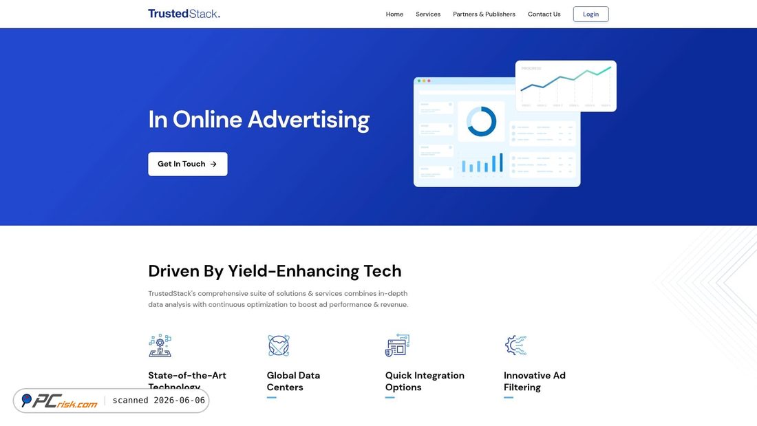 Screenshot of trustedstack.com