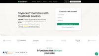 Screenshot di trustindex.io