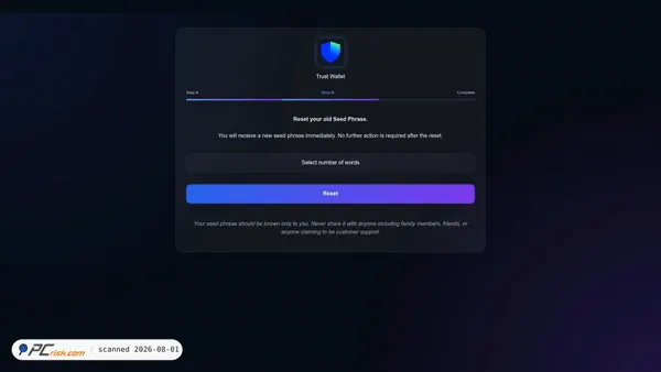 trustwallet.com-two-factor-authentication09.ao.yesixrq.com screenshot